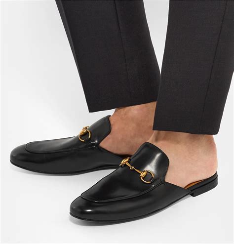 backless loafers mens gucci|Gucci loafers men casual.